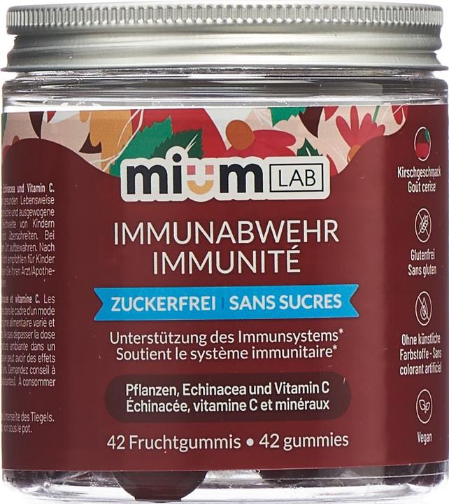 Actual product image Mium Lab Vitamingummis Immunabwehr (42 Piece, Gummies, 137 g)