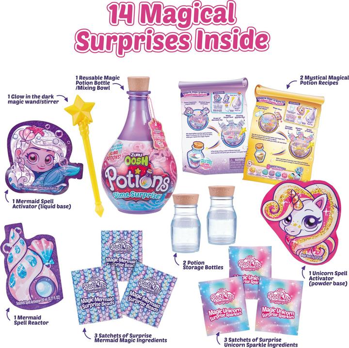 Image du produit Zuru Mousse crépitante de slime 4-Pack-Carton 6 pièces