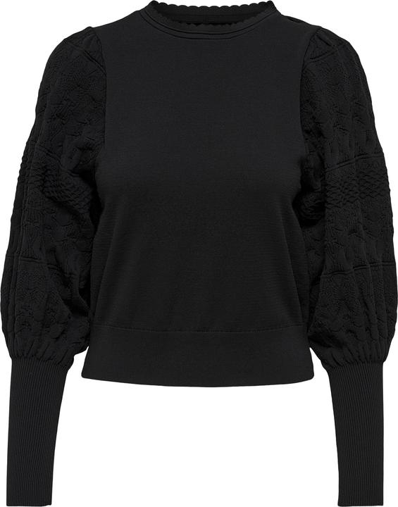 Only Ärmeldetail- Strickpullover (L)