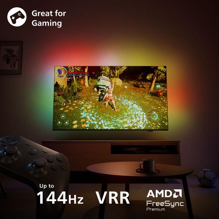 Produktbild Philips 65PUS9000/12 (65", PUS9000, QLED, 4K, 2025)