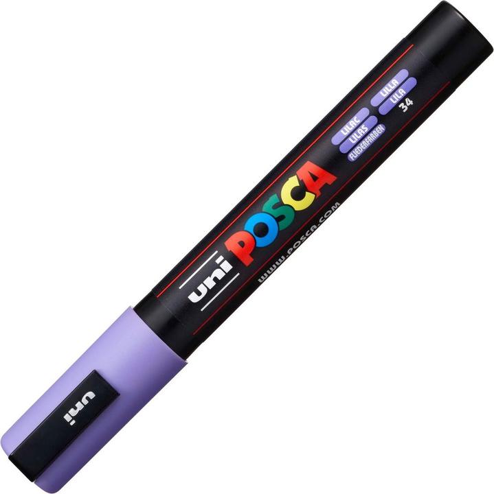 Image du produit Posca Marqueur PC-5M pointe ogive (Purple, 2.50 mm, 1 x)