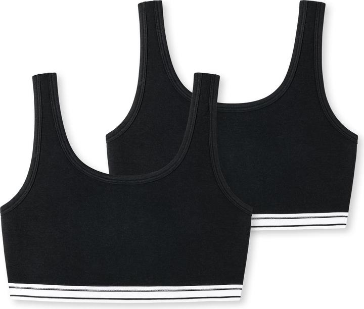 Produktbild Schiesser Bustier "95/5" schwarz (2er Pack)