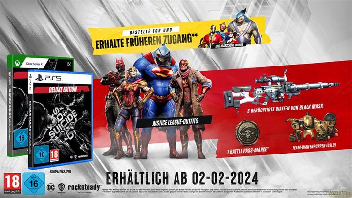 Productafbeelding WB Suicide Squad: Kill the Justice League - Deluxe Edition (Xbox serie X, DE, FR, EN)