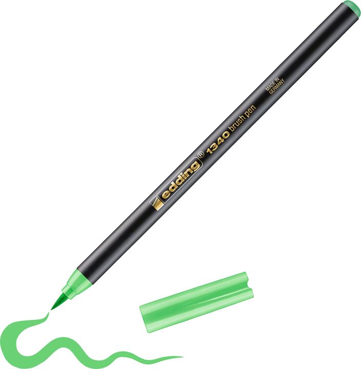 Produktbild Edding Brushpen 1340 (Schwarz, Grün, 1 x)
