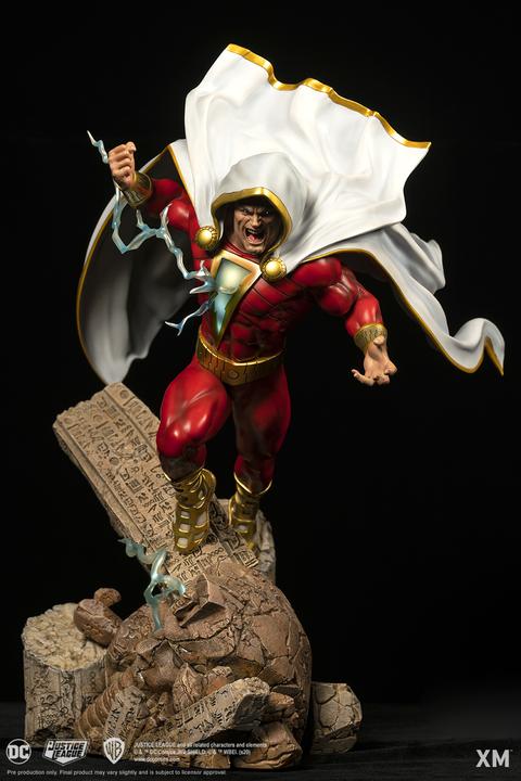 Actual product image XM Studios DC Comics's "Shazam!" 1/6 Rebirth Statue