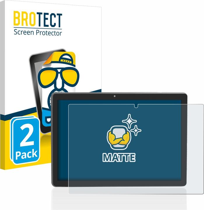 Produktbild BROTECT Entspiegelungs-Schutzfolie Displayschutz Matt (2 Stück, Tab-912 4G)