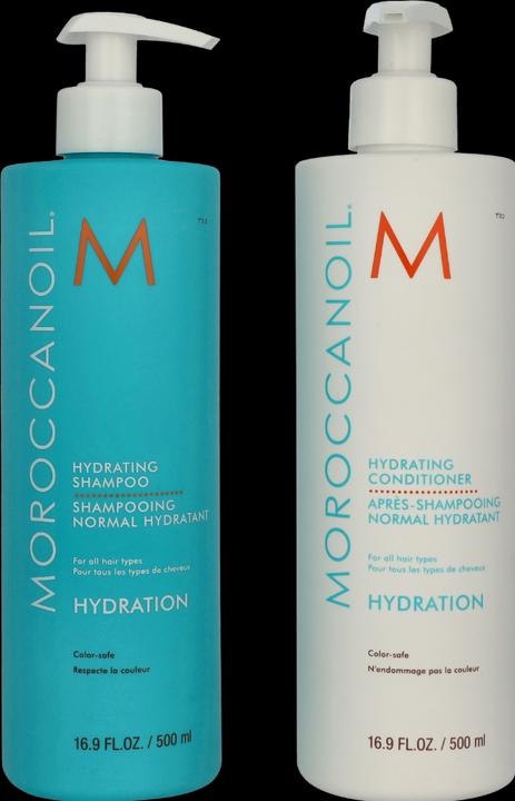 Actual product image Moroccanoil Hydrating Shampoo & Conditioner (1000 ml, Liquid shampoo)