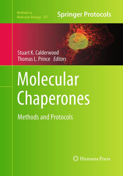 Produktbild Molecular Chaperones (Englisch, Stuart K. Calderwood, Thomas L. Prince, 2016)