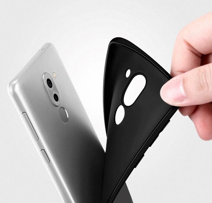 Produktbild König Design TPU Silikon Case für Handy Huawei P10 Lite Cover Bumper Schutz Hülle Transparent (Huawei P10 Lite)