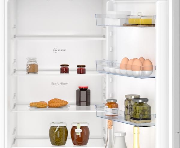 Image du produit Neff N 30, réfrigérateur-congélateur encastrable avec compartiment congélateur inférieur, 193,5 x 54,1 (289 l)