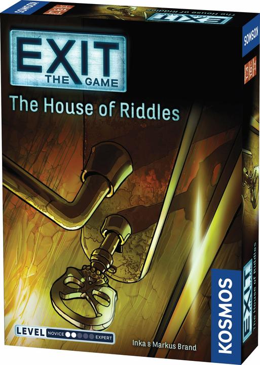 Actual product image Thames & Kosmos EXIT: The House of Riddles board game deduction (English)