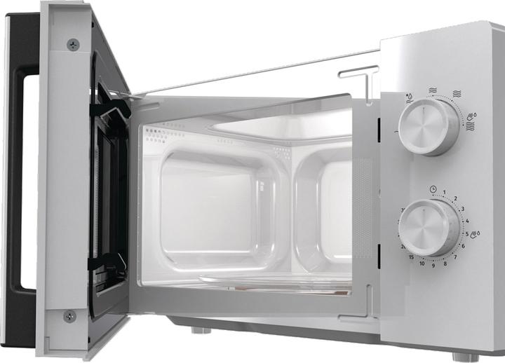Actual product image Gorenje MO20E1WH Microwave Oven, Free Standing, Capacity 20 L, Power 800 W, No Display, White (20 l)