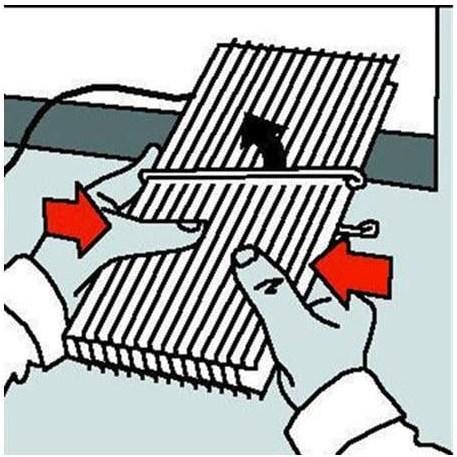Image du produit Mentrex Évacuation d'incendie 12 m sans entretoise (Échelle de secours, 1200 cm)