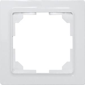 Actual product image Eltako 1-gang frame polar white, pure white (RAL 9010) 30055783