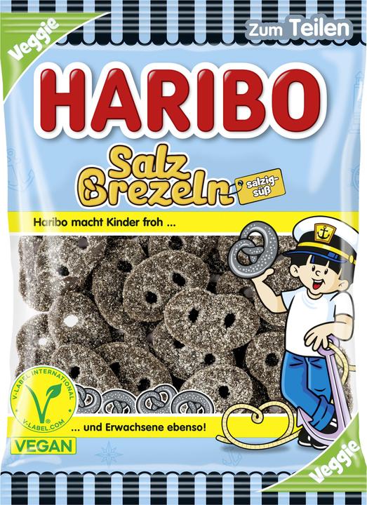 Produktbild Haribo Salz-Brezeln vegan 175g (1 Stk., 175 g)