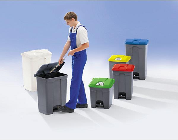 Produktbild kaiserkraft Kunststoff-Tretabfallsammler (70 l)