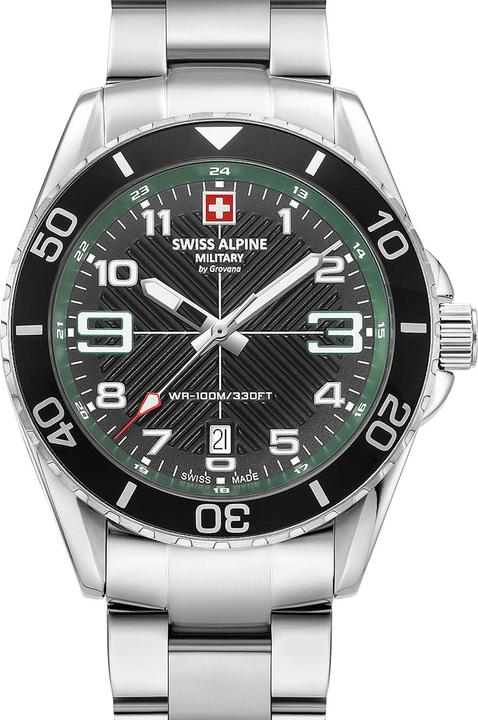 Immagine prodotto Swiss Alpine Military 7029.1134 Orologio da uomo Raptor 42mm 10ATM (Orologio sportivo, Fatto in Svizzera, 42 mm)