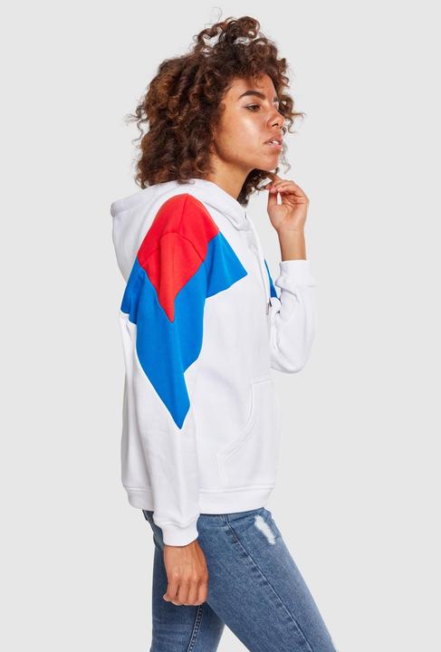 Immagine prodotto Urban Classics Felpa con cappuccio oversize 3-Tone Block da donna (XXL)