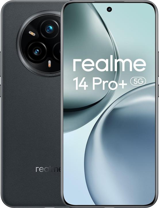 Immagine prodotto realme 14 Pro+ (512 GB, Grigio scamosciato, 6.83", Doppia SIM, 5G)