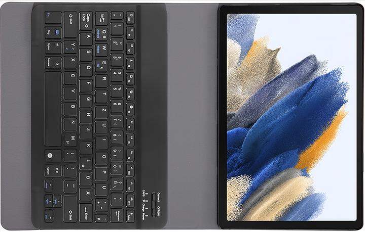 Produktbild Cazy Tastatur Hülle Kompatibel mit Samsung Galaxy Tab A8 - Schutz Etui mit magnetisch Abnehmbarer (DE, Galaxy Tab A8)