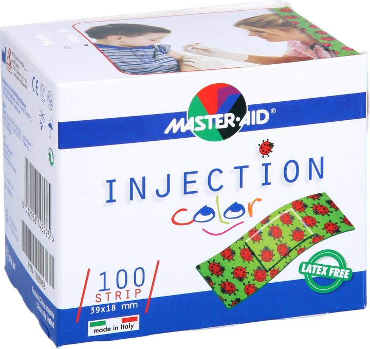 Produktbild Trusetal MASTER AID Injection strip color 39 x 18 mm Kinderpflaster, 100 St PFL (100 x)