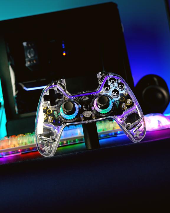 Productafbeelding Deltaco Gaming PS4 draadloze controller (Switch OLED, Switch, PC, Android, iOS, PS4, PS4 Pro)