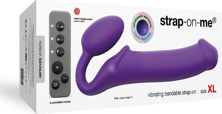 Produktbild Strap-on-me Vibrating Bendable Strap-on