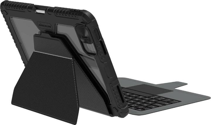 Produktbild NoName Bumper Link Keyboard Case (Backlit Version) for iPad 10.9 2022 Black (DE)