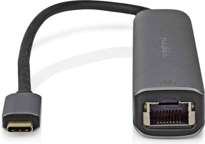 Image du produit Nedis Adaptateur USB multi-ports USB 3.2 Gen 1, USB-C™ mâle, HDMI™ femelle, RJ45 femelle, 3x USB-A femelle (USB-C, 5 Ports)