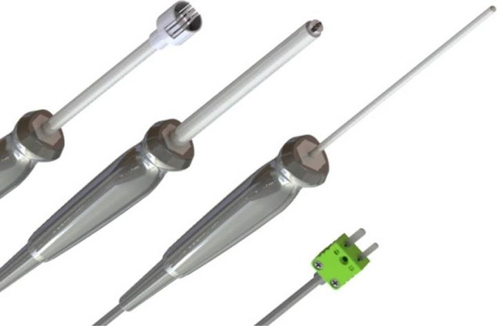 Actual product image Senseca Ax 131-D3-130-L01-S-Mf Type K Immersion sensor