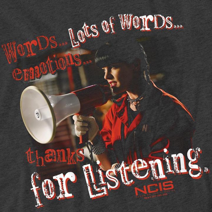 Produktbild Ncis Thanks for Listening TShirt (M)
