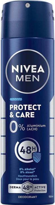 Actual product image NIVEA MEN Deo Spray Protect & Care Male 150 ml (Spray, 150 ml)