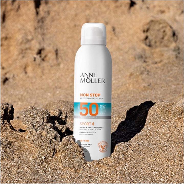 Image du produit Anne Möller Anne Moller Brume corporelle invisible Non Stop Spf50 150ml (Spray solaire, SPF 50, 150 ml)
