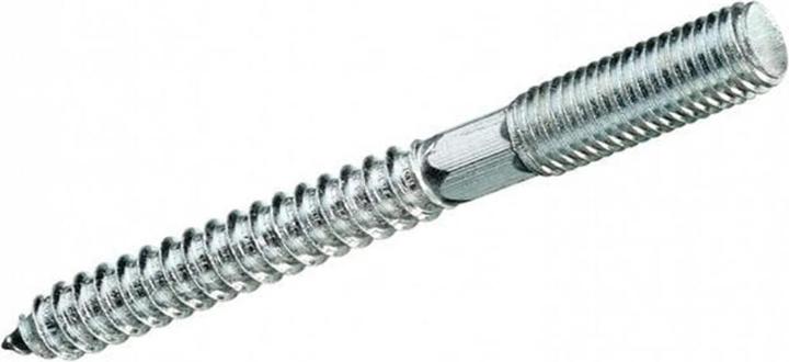 Produktbild FTM Stockschrauben, Stahl verzinkt M8 x 100 mm, 2 Stück (2 Schrauben pro Stück)