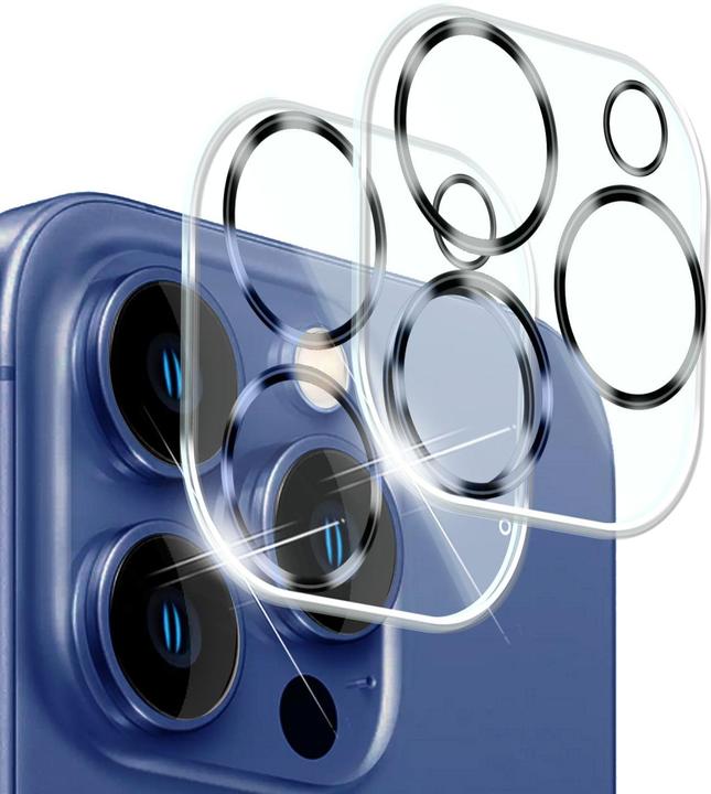 Image du produit Nalia 2x verre de protection de la caméra (2 pièce(s), Apple iPhone 16 Pro)