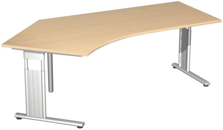 Produktbild Geramöbel PC-Schreibtisch 135G l Ah 2166x800/1130,680-820