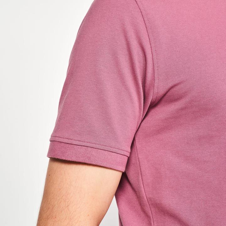 Actual product image Inesis Herren Golf Poloshirt kurzarm Baumwolle - MW500 rost (4XL)