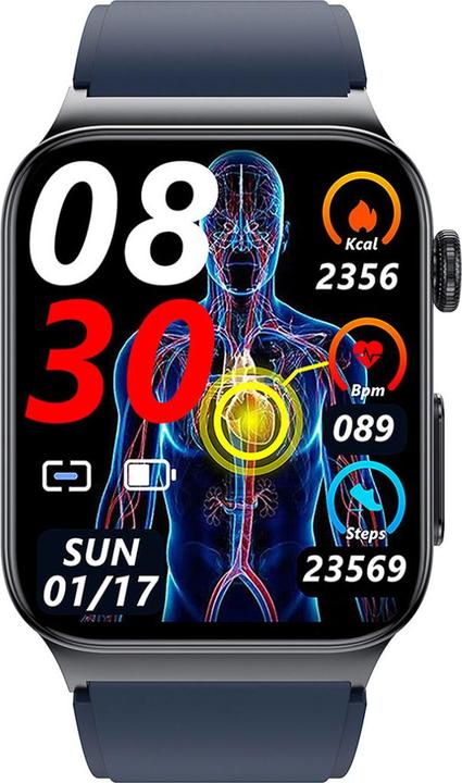 Produktbild Watchmark Cardio One Smartwatch Blue Blue One size Modern