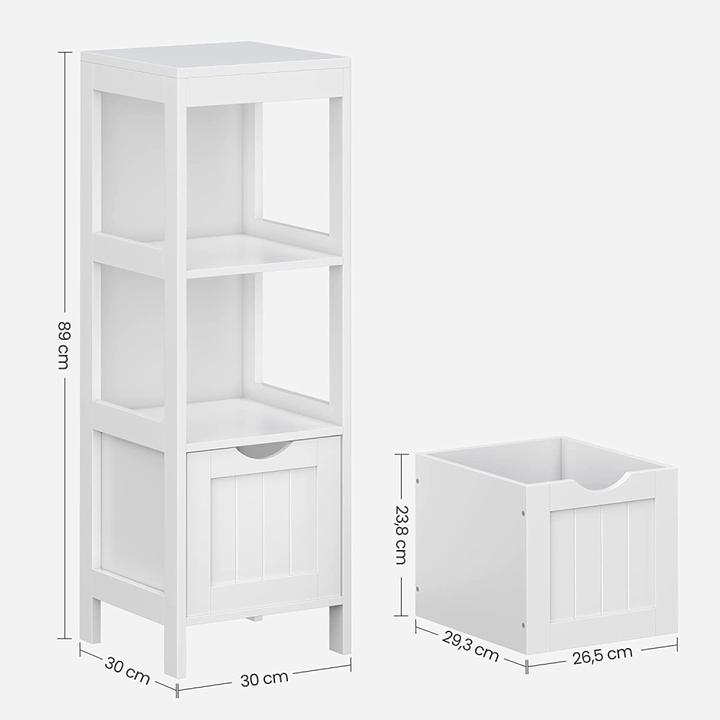 Actual product image Vasagle Felix (30 x 30 x 89 cm)
