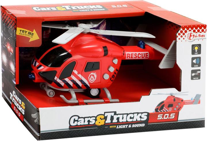 Produktbild Toi-Toys Brandweer Helikopter met Licht en Geluid