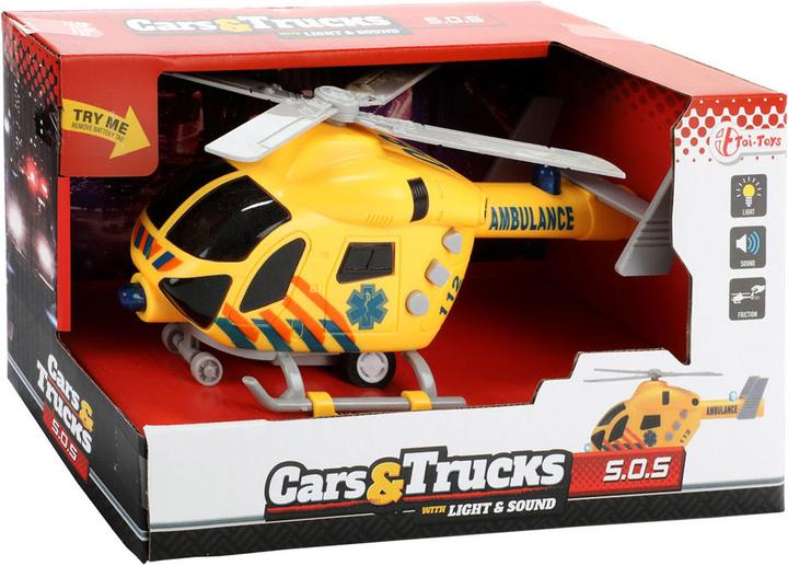 Actual product image Toi-Toys Trauma helicopter with light and geluid