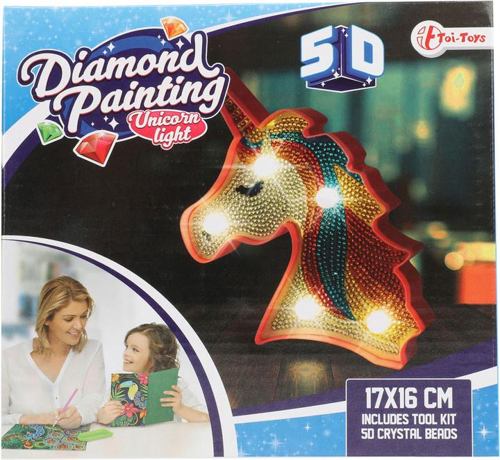 Toi-Toys Diamond Painting Lamp Unicorn