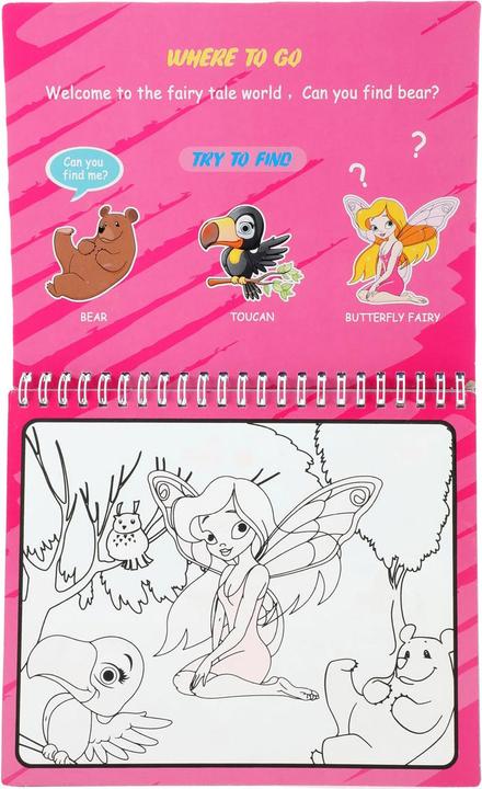 Actual product image Toi-Toys Creativity Painting with Water Princess with Marker