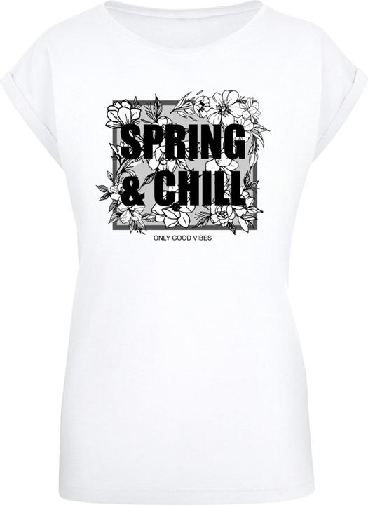 Actual product image Merchcode Ladies Spring And Chill Extended Shoulder Tee - 113645 (XL)