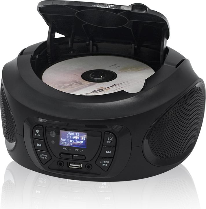 Image du produit Roadstar CDR - 375D+ / BK (DAB+ DAB, VHF)