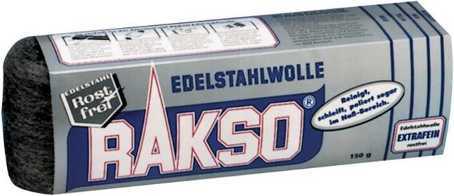 Actual product image Rakso Stainless steel wool 150g (1 pcs.)