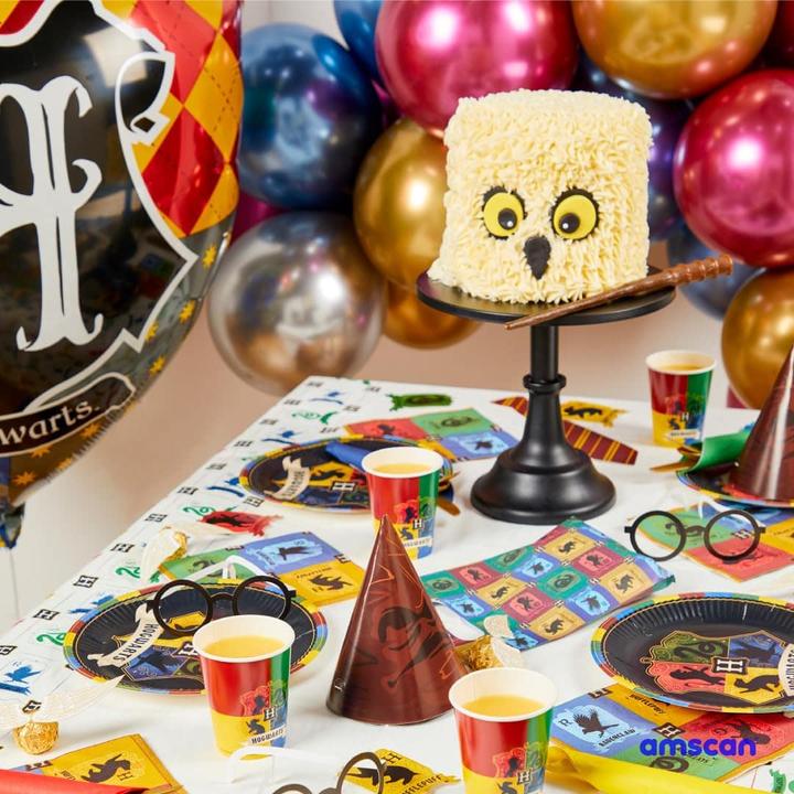 Produktbild Anagram Harry Potter - Folienballon Hogwarts - rund - Ø ca. 45 cm (1 x)