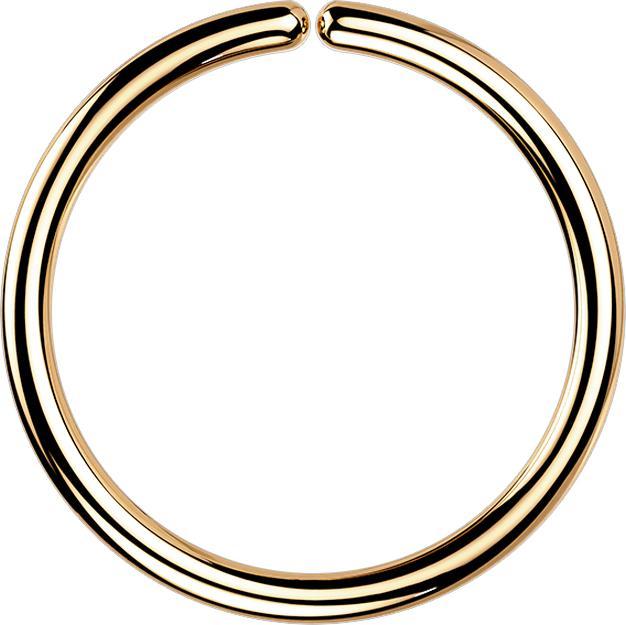 Star Piercing Micro Piercing Ring rosegold (ohne Messing, 925 Sterlingsilber)