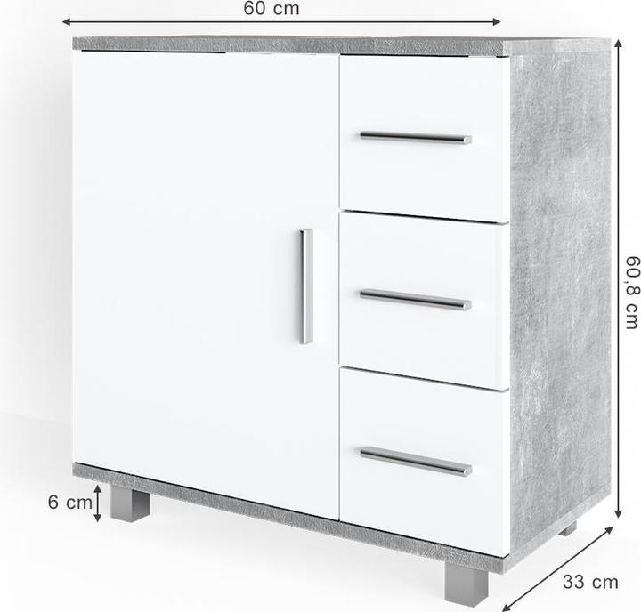 Produktbild Vicco Ilias (60 x 33 x 61 cm)