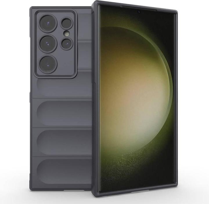 Image du produit Cover-Discount Couverture de protection Rugged grise (Samsung Galaxy S24 Ultra)